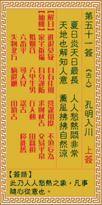 观音灵签第51签解签,揭秘人生转折点的智慧指引
